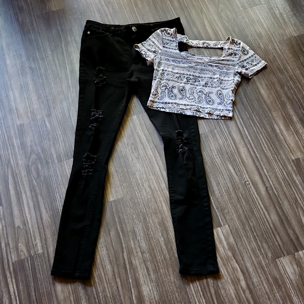 🖤black jeans
